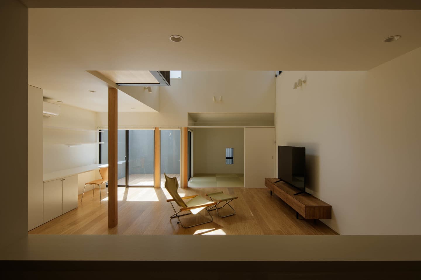 大阪の建築家│木造新築住宅のリビングダイニング