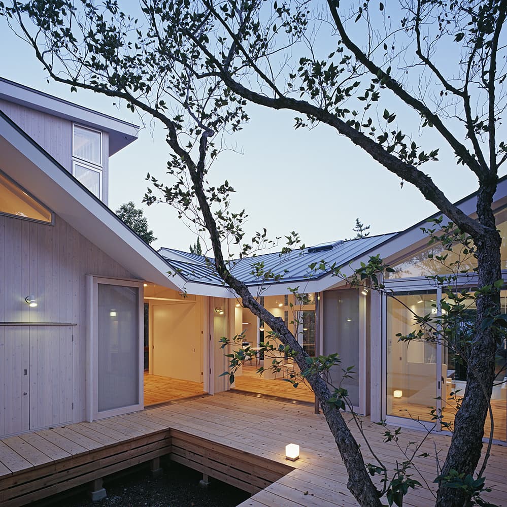 大阪の建築家・中平勝が設計した三重県に建つセカンドハウス／別荘です
