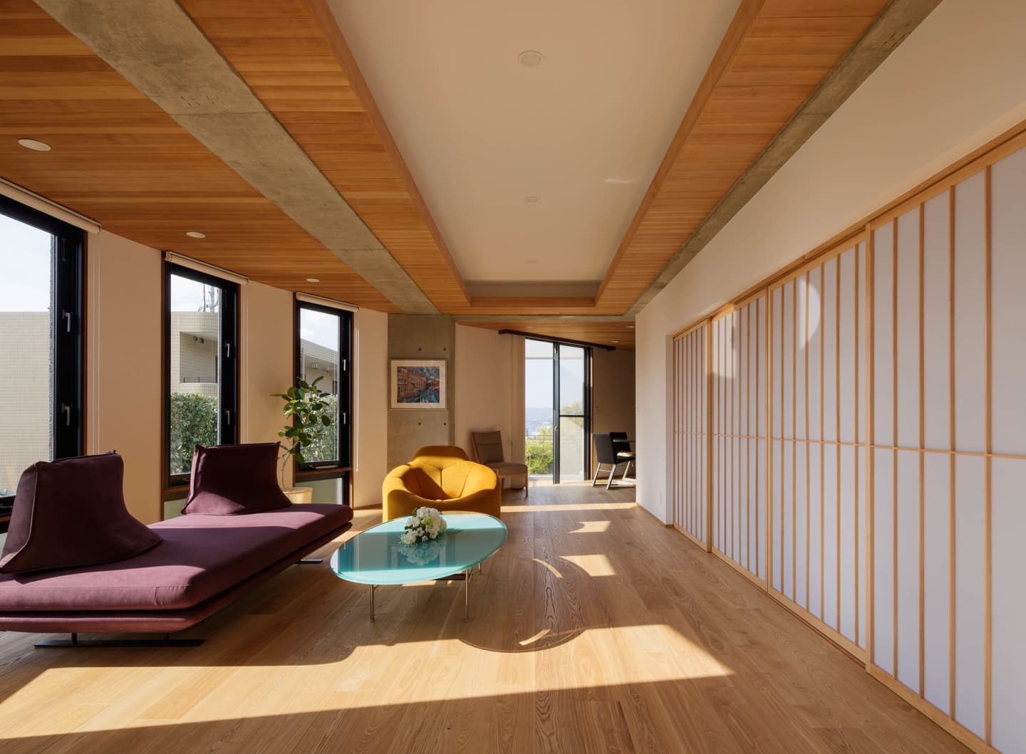 大阪の建築家・中平勝設計のシニアリフォームの和室リビング