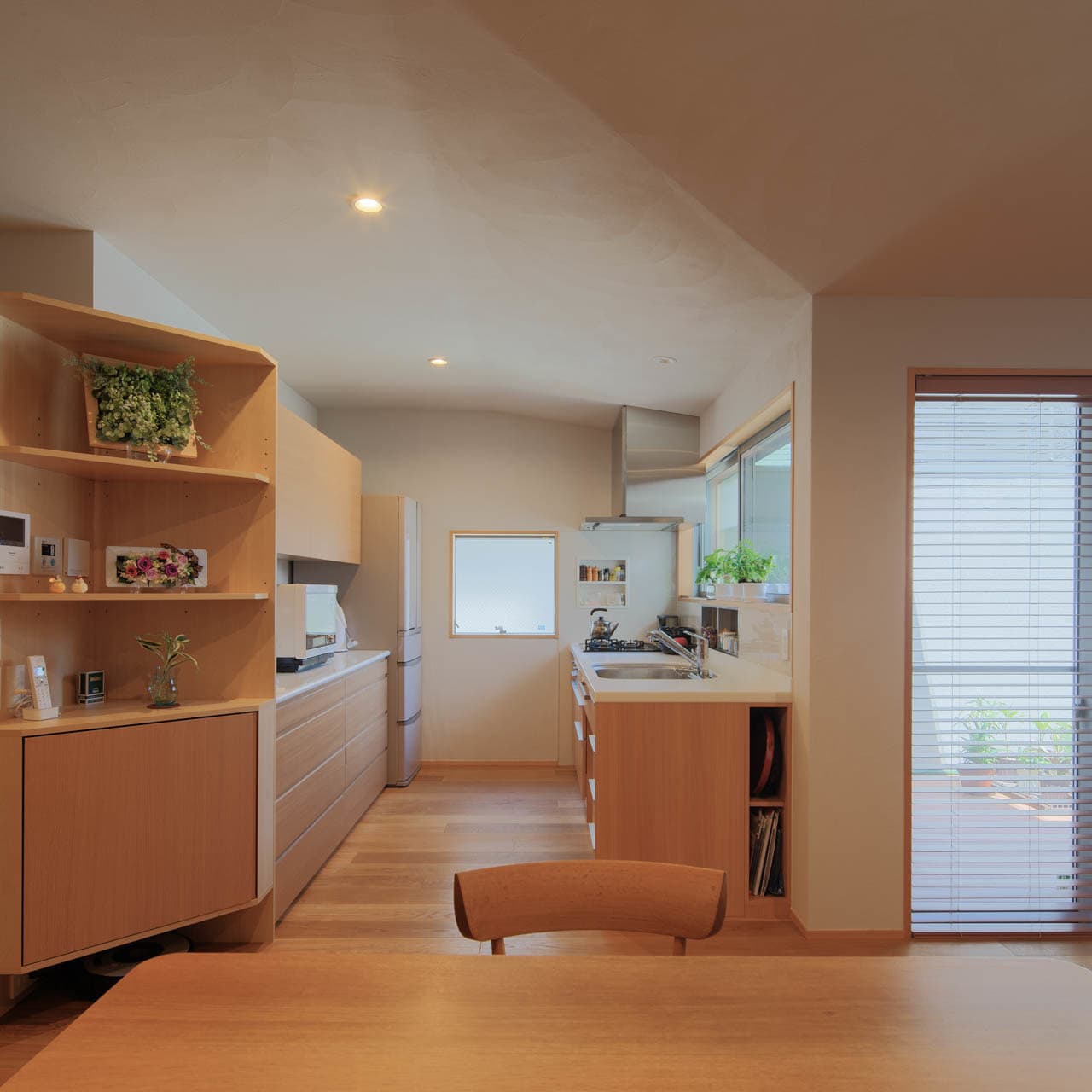 大阪の建築家・中平勝が設計した阿倍野に建つシニア対応の木造住宅です