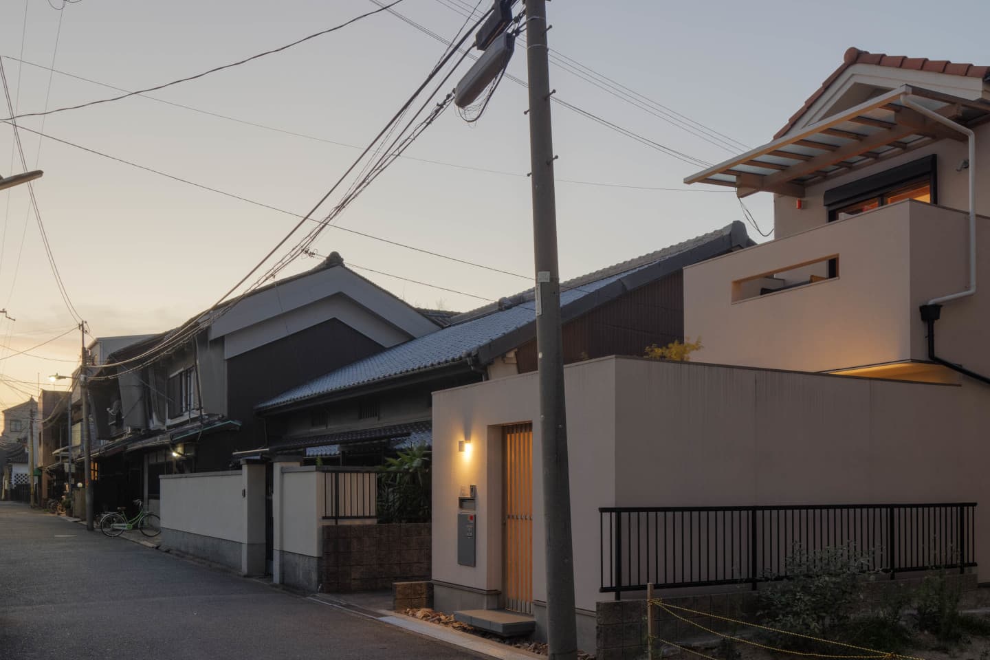 大阪の建築家・中平勝が設計したシニアリフォーム│セカンドハウスの夜景