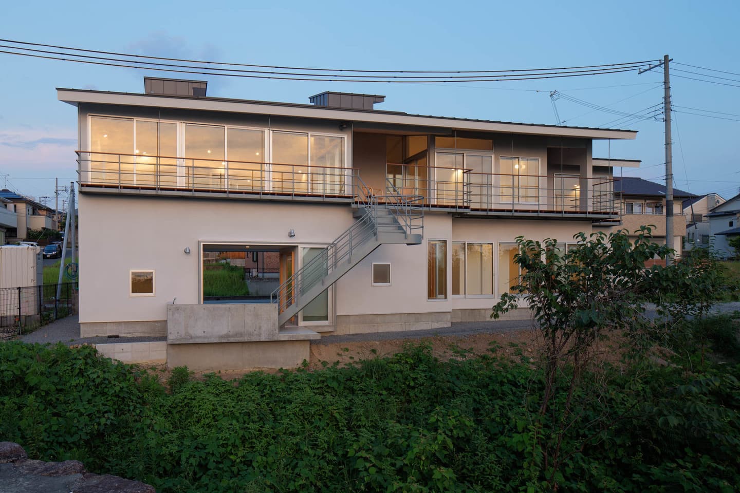 大阪の建築家・中平勝が設計した眺めの良い住宅・和歌山県田辺市