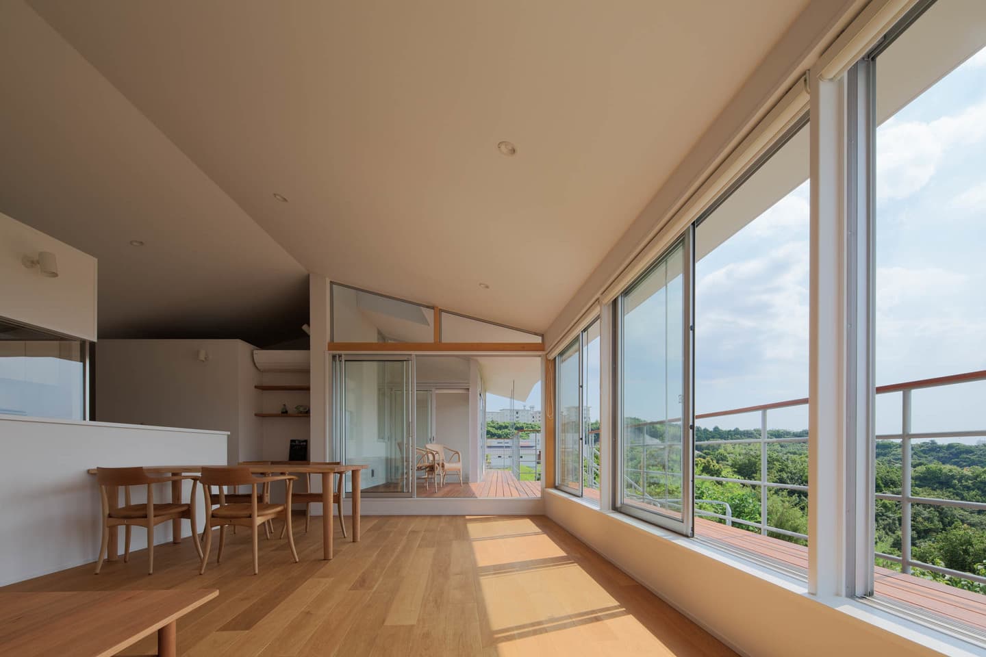 大阪の建築家・中平勝が設計した眺めの良い住宅
