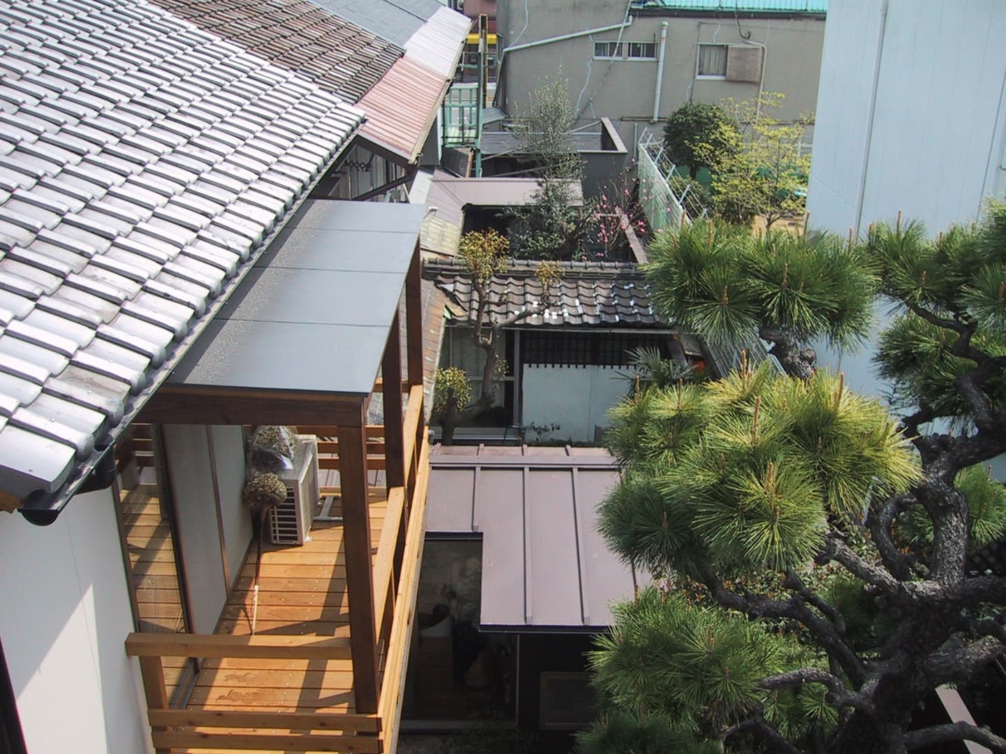 大阪の建築家・中平勝が設計した古民家リノベーションの庭